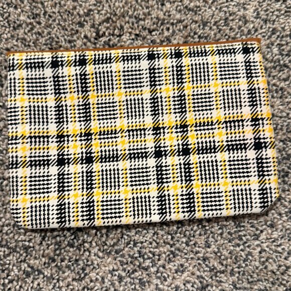 NEW IPSY September 2021 Envelope Glam Bag Plaid Pouch - Picture 7 of 7